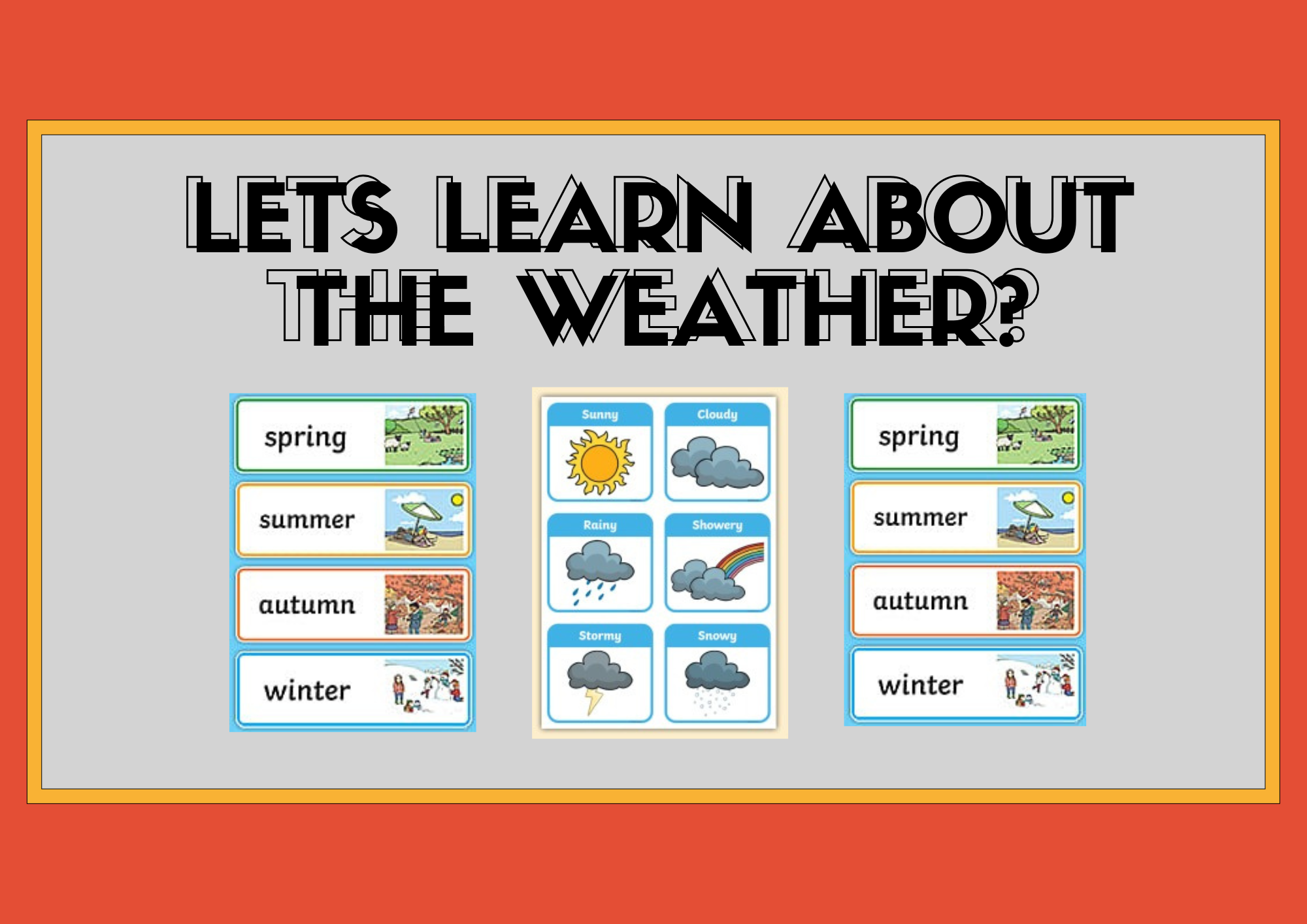 Learning About The Weather