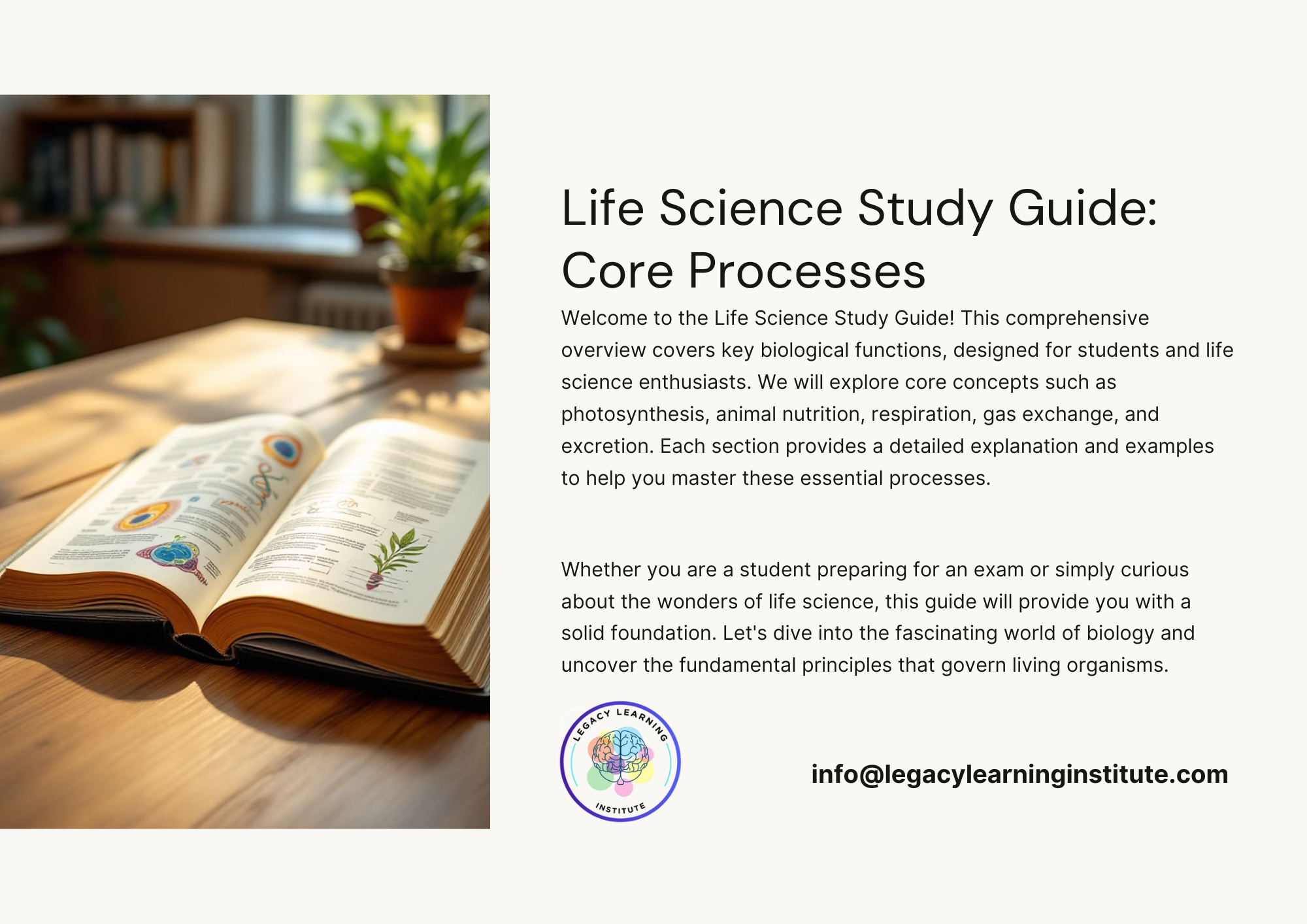 Life Science - Life Process - Plants & Animals